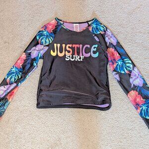 Swim shirts, girls, size medium. Cute and effective sun protection.